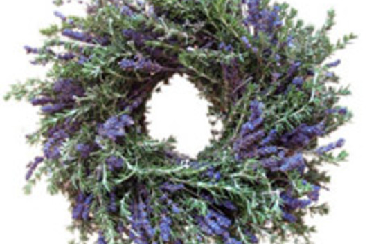 Rosemary & Lavender Specialty Wreath 22"