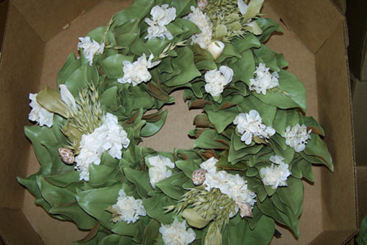 Magnolia Coastal Breezes Wreath 18"